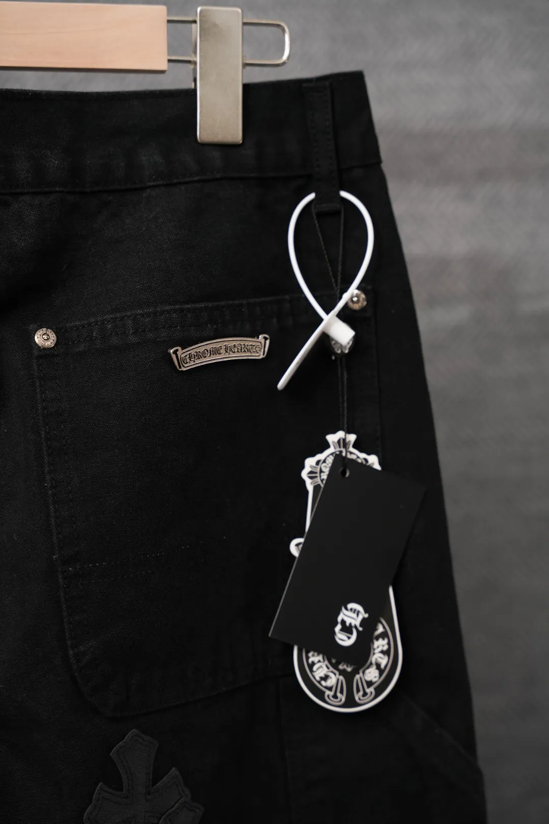 ：S 015 & Chrome Hearts Same Style ：Black Size：28 30 32 34 （S-XL)